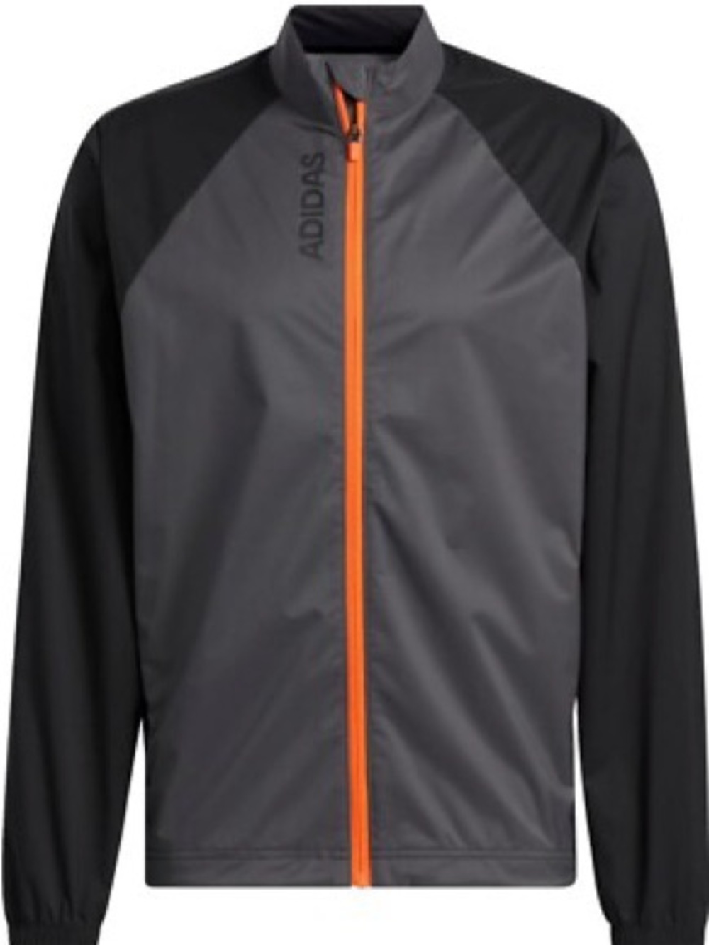 ADIDAS Men's Provisional Full-Zip Golf Jacket Black & Grey • Water Resistant 2XL